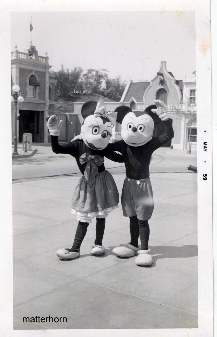  fur characters, Mickey Mouse, Minnie